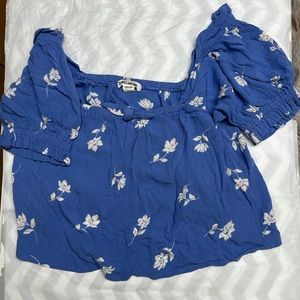 NEW BillaBong Blue Crop Top